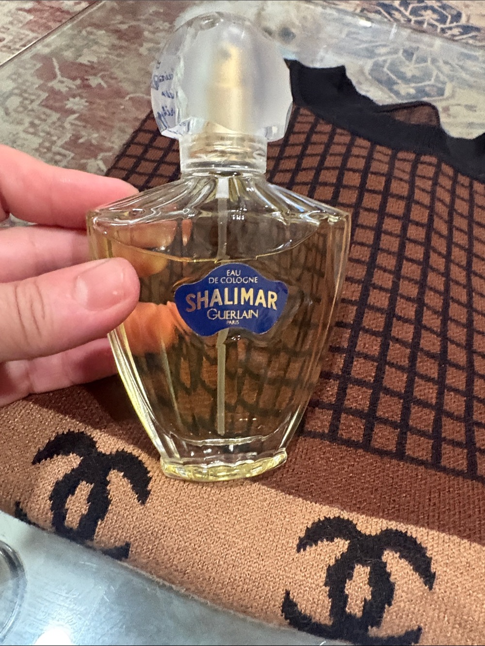 vintage shalimar reusable spray 75 mil  spray